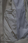 BORIS BIDJAN SABERI light grey jacket ZIPPER 22 FMM20006
